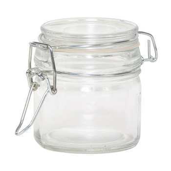 VASETTO VETRO TAPPO ERMETICO 6.8x7.6cm 90ml (1pz)