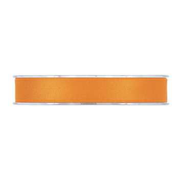 *NASTRO MATT DOUBLE SATIN 15mm x 15m ORANGE (1pz)