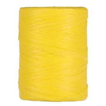 PAPER RAPHIA 5/8mm x 100m YELLOW (1pz)