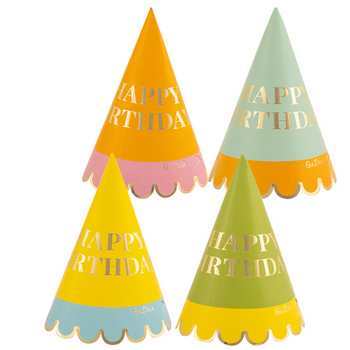 CAPPELLINI HAPPY BIRTHDAY 4 ASS SMERLO ORO (4pz)
