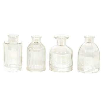 VASO IRIDESCENT JARS ASSORTITI D.7x10cm (4pz) 