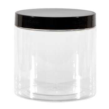 SCATOLINA PET COPERCHIO BLACK 9.5x10cm (600ml) (1pz)