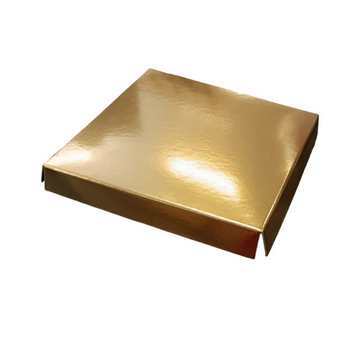 C+C FONDO RIALZATO 13X13 ORO (10pz)