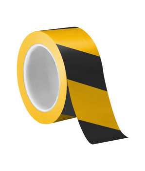NASTRO ADESIVO SECURITY GIALLO/NERO 50X66