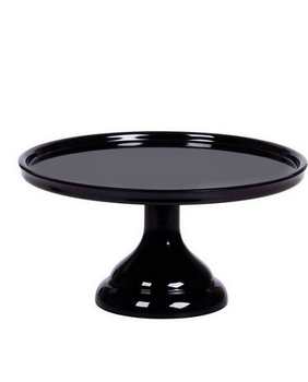 ALZATA MELAMINA NERA DIAM. 23XH12cm