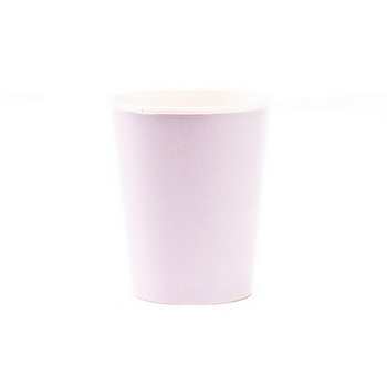 BICCHIERE CARTA + COVER LAVANDA 250ml (8pz)