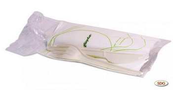 POSATA BIS PLA + TOVAGLIOLO561224 (100pz)