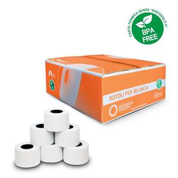 *ROTOLO BILANCIA ADESIVO 57X18 F.25 (1rt)