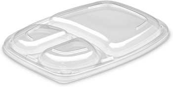 COPERCHIO PER CONTENITORE 3 SCOMPARTI 25.5x18.9 TRASPARENTE OPS (20pz)