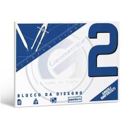 BLOCCO FOGLI DA DISEGNO RUVIDI 24X33 110g (20ff)