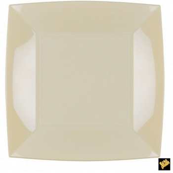 PIATTO NICE DESSERT 180x180mm PP 8052 BIANCO (15pz)