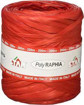 NASTRO POLIRAFIA 200m ROSSO