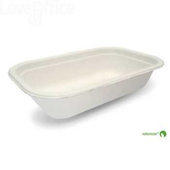 VASCHETTA FOOD BOX RIC. LARGE POLPA DI CELLULOSA 23X14X6.7 (125pz)
