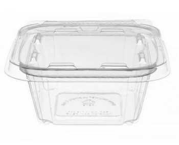 #uso interno# CONTENITORE RETT. PET 1000cc CON COP. E SIGILLO (1CT=)