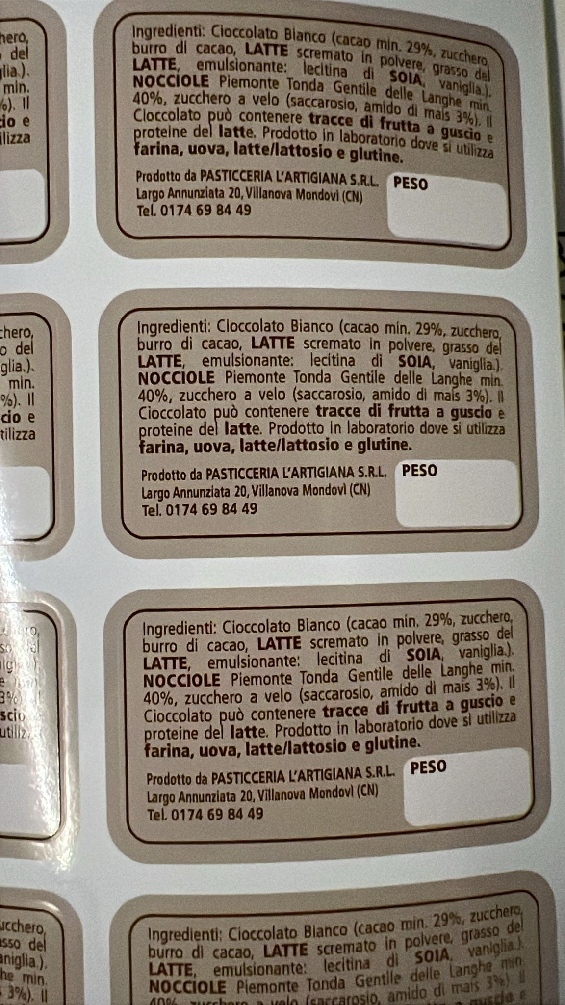 ETICHETTA STAMPA PERSONALIZZATA (1mq)
