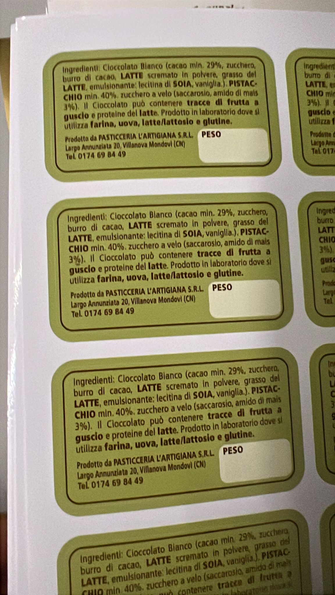 ETICHETTA STAMPA PERSONALIZZATA (1mq)